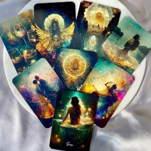 Lune de L' Univers Tarot Deck 78 cards - Picture 4 of 5
